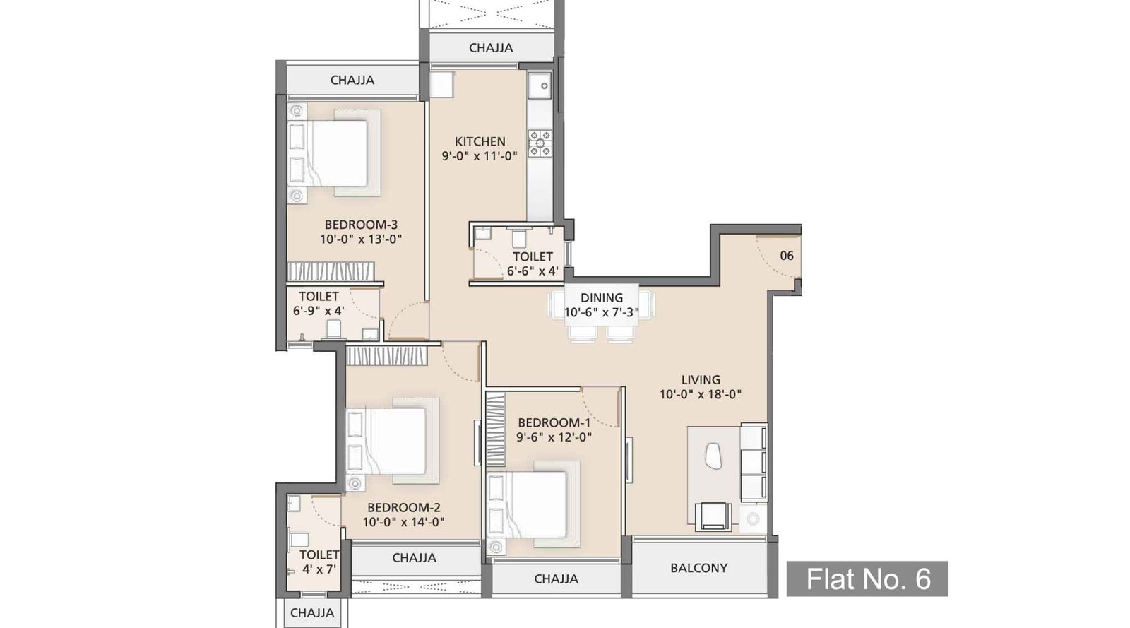 Uma-Ananta-floor-plan-flat-no-6